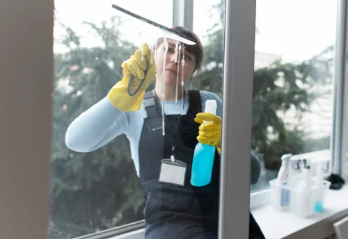 Nettoyage de vitres intérieures et extérieures à Bizanet
